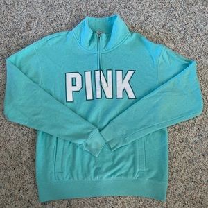 Quarter Zip Sweatshirt from PINK